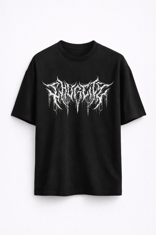 Black Oversized Graphic Streetwear T-Shirt – Premium Cotton | Urban Fit