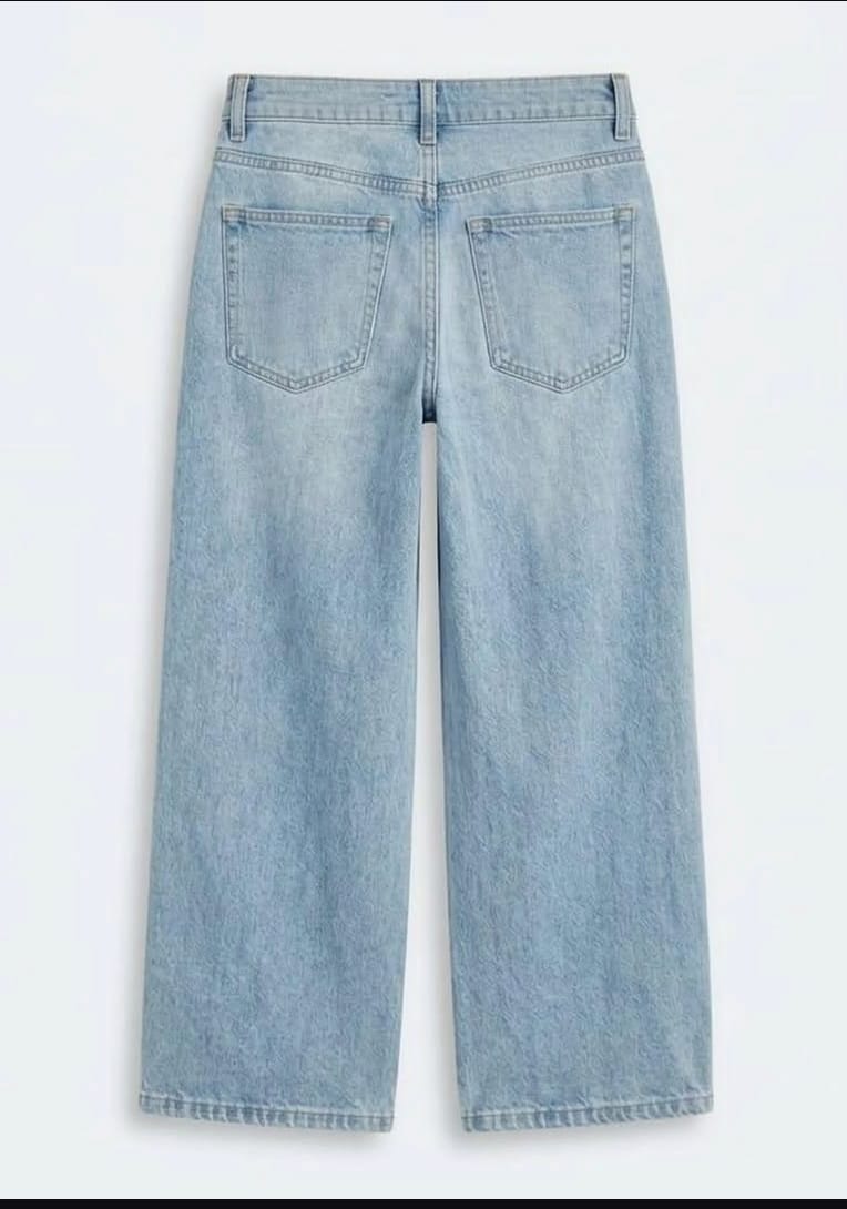 RENVOX Light Wash Straight Fit Denim Jeans