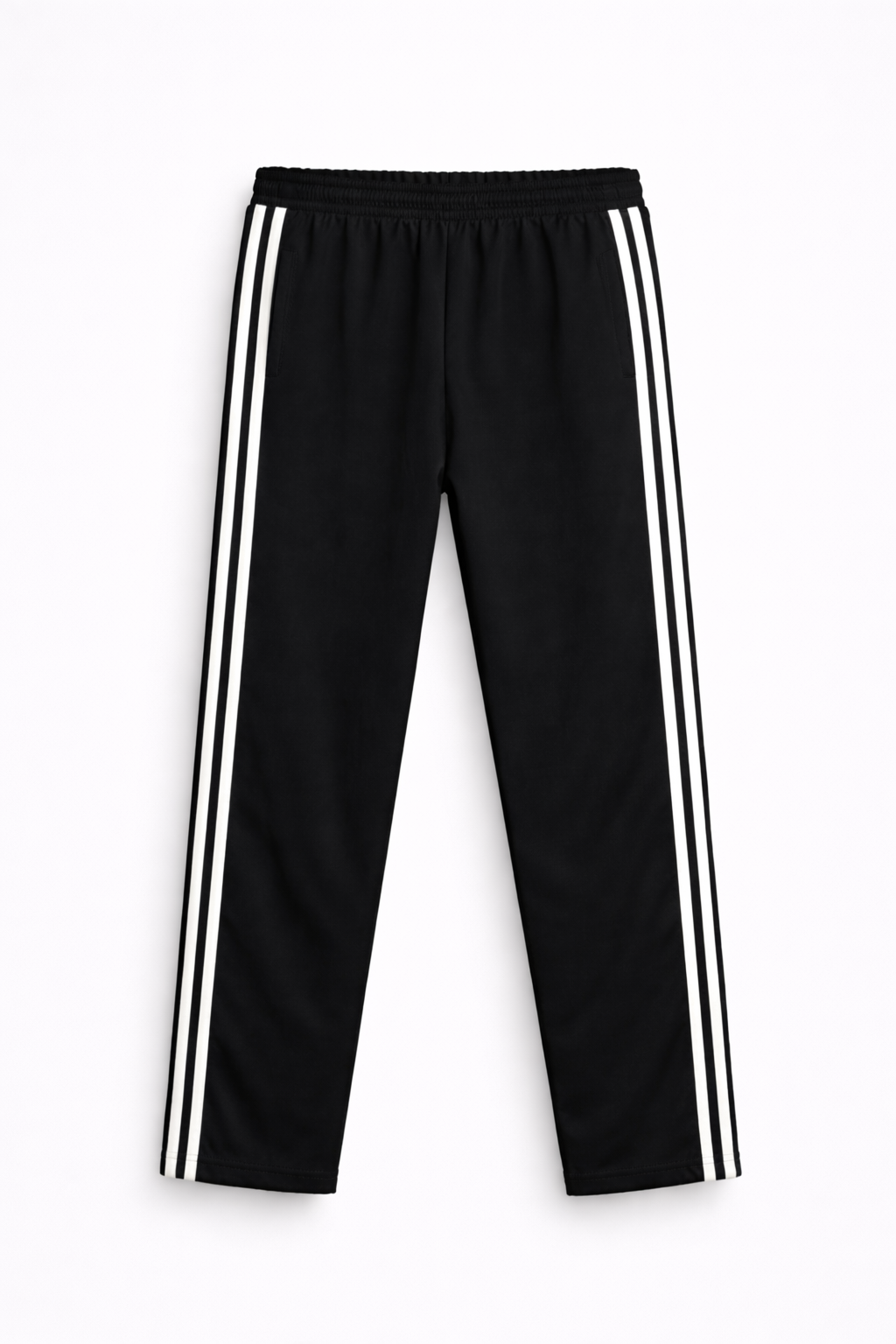 RENVOX Stripe Streetwear Pants – Black
