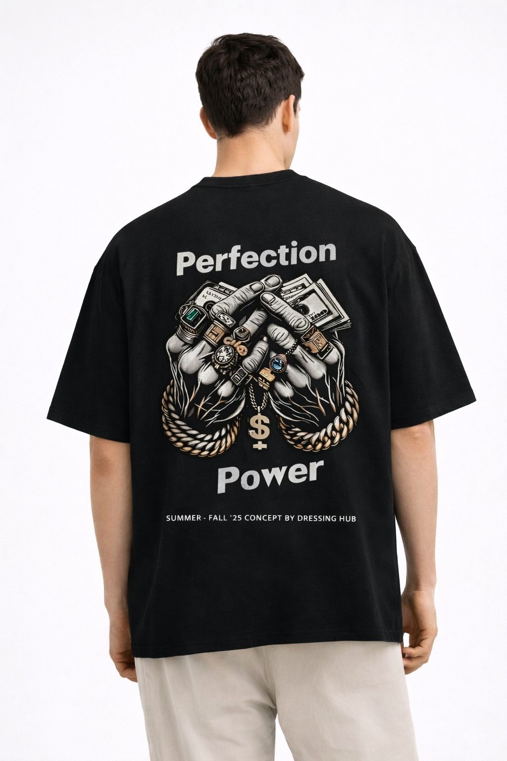 RENVOX Oversized Graphic T-Shirt – Power Statement Edition