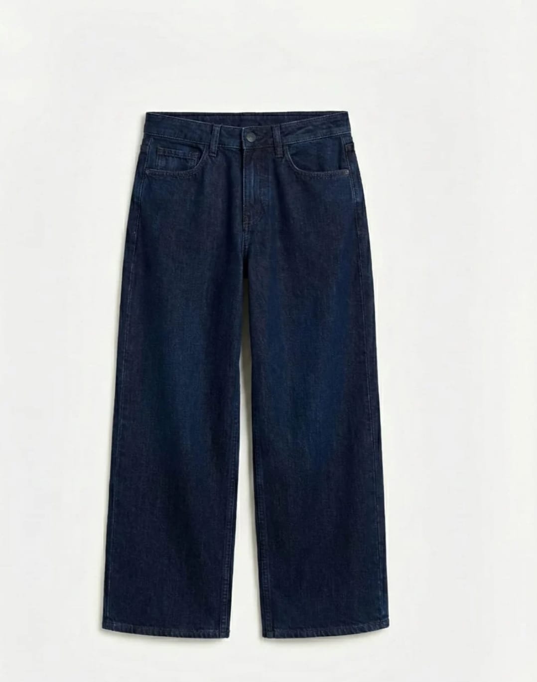 RENVOX Dark Blue Straight Fit Denim Jeans